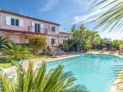 Villa provençale à Cagnes sur Mer, piscine, vue mer au...