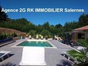 Villa récente 146 m², 5 ch avec piscine