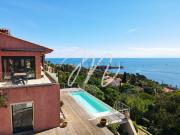 Villa vue mer panoramique dans un domaine privé 215m²...