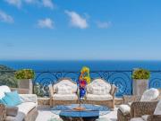 Villa Vue Mer Panoramique Eze Piscines Garages 7 Cha....