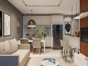 Villagio Triplex no Macuco com 2 suítes e vaga privativa