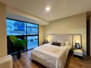 Vista externa con Balcón y Gimnasio – 3 Dorm. – Lince