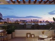 Vistas impresionantes de la Iconic Calpe Rock