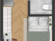 VITACON BOA VISTA, Departamento com 1 quarto e 32 m² à...