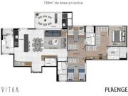 VITRA Apartamento Alto Padrão · 138 m² · 3 Suítes · 2 Vagas