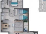 VIVA Águas Claras 2 quartos Nascente