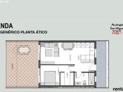 VIVIENDA DE REVENTA ATICO DE OBRA NUEVA EN ZONA NORTE...
