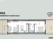 VIVIENDA DE REVENTA PLANTA BAJA DE OBRA NUEVA EN ZONA...