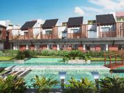 Viviendas tailandesas con piscina comunitaria en Pilar...