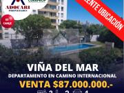 VIÑA DEL MAR REÑACA ALTO CAMINO INTERNACIONAL 3D 2B 1E