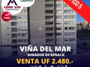 VIÑA DEL MAR DEPARTAMENTO MIRADOR DE REÑACA 2D 2B 1E