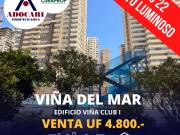 VIÑA DEL MAR CENTRO DE VIÑA DEPTO EDIFICIO VIÑA CLUB I...