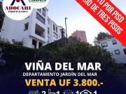 VIÑA DEL MAR REÑACA DEPTO JARDN DEL MAR 2D 1B 1E 1B