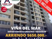 VIÑA DEL MAR DPTO GREGORIO MARAÑON 3D 2B 1E