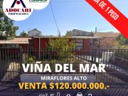 VIÑA DEL MAR / MIRAFLORES ALTO / POB. CASAS CHINAS / 5D...