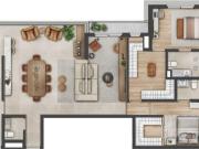 VOGEL MOEMA, Apartamento com 2 quartos e 82 m² à venda...