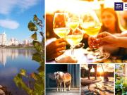 Von der Abendsonne geküsst! Viel Ruhe, Grün und TOP...