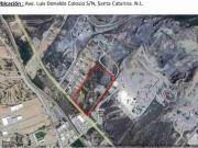 Vta de Terreno en santa catarina calle Luis donaldo