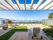 Vue mer dernier étage avec toit terrasse Marseille 8e