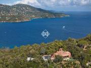 Vue mer panoramique Domaine privé du Cap Nègre plage à...