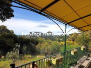 Vue spectaculaire sur les Dentelles et le Mt Ventoux!