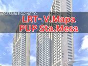 Walking distance to PUP Sta. Mesa & Manila Universities...