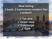 Wandsworth Road, London SW8, 2 bed flat to rent, £3,850...