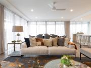 Refined Waterfront Penthouse with Designer Interiors &...