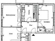 WBS mit besond.Wohnbedarf notwendig: 3 Raum Familien...