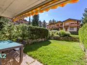 Weekly rental / season semi detached chalet with garden...