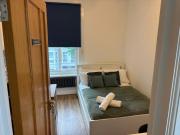 Well equipped compact studio with en suite