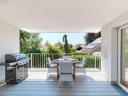 11m² Terrasse, Ruhelage, Autostellplatz und Blick ins...