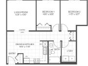 West Haven Terrace 2 Bedroom Apartment for Rent at 182...