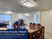 West of Ayala, Makati City 2 Bedroom + 1 Parking for...