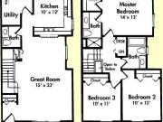 Westbury Village Townhomes The Dover 3BR / 2.5BA