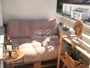 WG geeignet: Freundliche 3 Zimmerwohnung mit Süd Loggia