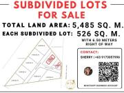 Whole lot for Sale: 5,485 sqm for only 3,000 per sqm...