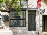 Wide sandstone terrace with dual occupancy layout