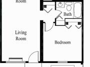 Winthrop Court One Bed One Bath Open