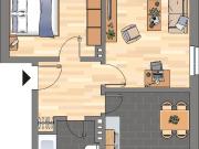 Wir modernisieren für Sie! 2 ZKB Wohnung in der...