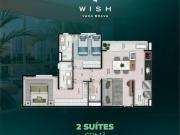 Wish Vaca Brava Apartamento com 2 Quarto s por R$...
