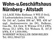 Wohn u. Geschäftshaus Nürnberg