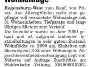 Wohnanlage Regensburg West