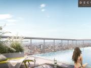 Wohnen im triiiple | 9. Og mit praterblick | rooftop pool