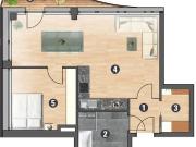 Wohnen in der City mit Balkon und Tiefgarage