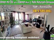 Wohnen mit Stil auf zwei Ebenen in Wien 22, Aspern