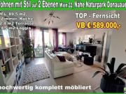 Wohnen mit Stil auf zwei Ebenen in Wien 22, Aspern