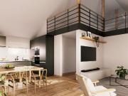 Wohnen mit Wow Effekt Bungalow mit Kathedraldecke