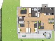 Wohnkomfort für Familien: 4 Zimmer Wohnung mit Garten