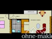 Wohnung 2,5 Zimmer Fußbodenheizung, Barrierefrei